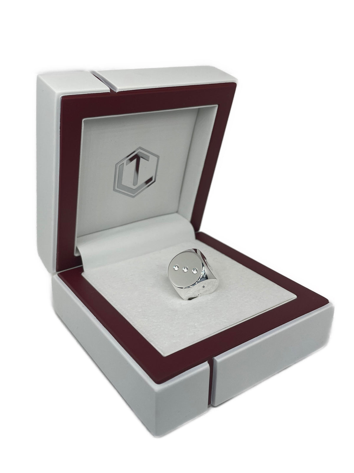 1 Unze Würfel aus 999 Feinsilber, massiv, 14 mm, 31,10 g, poliert