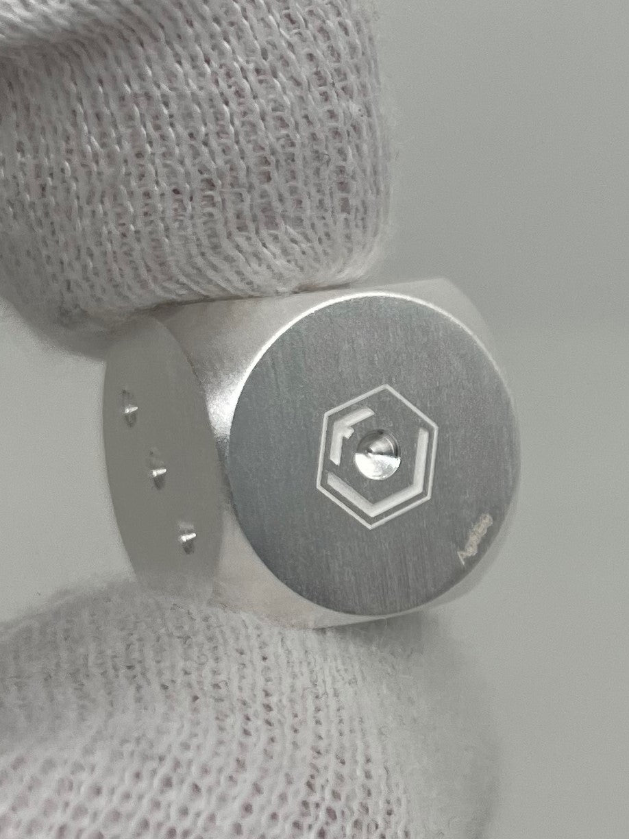 1 Unze Würfel aus 999 Feinsilber, massiv, 14 mm, 31,10 g, mattiert