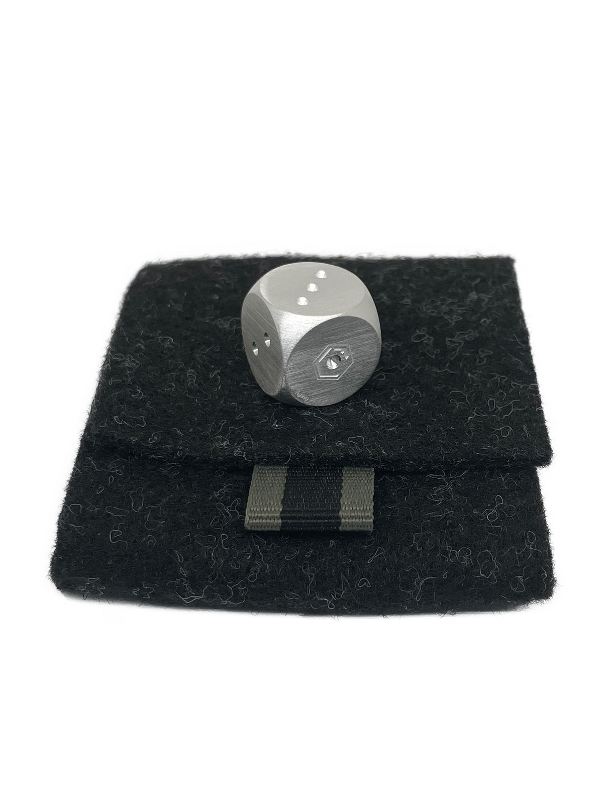 1 Unze Würfel aus 999 Feinsilber, massiv, 14 mm, 31,10 g, mattiert