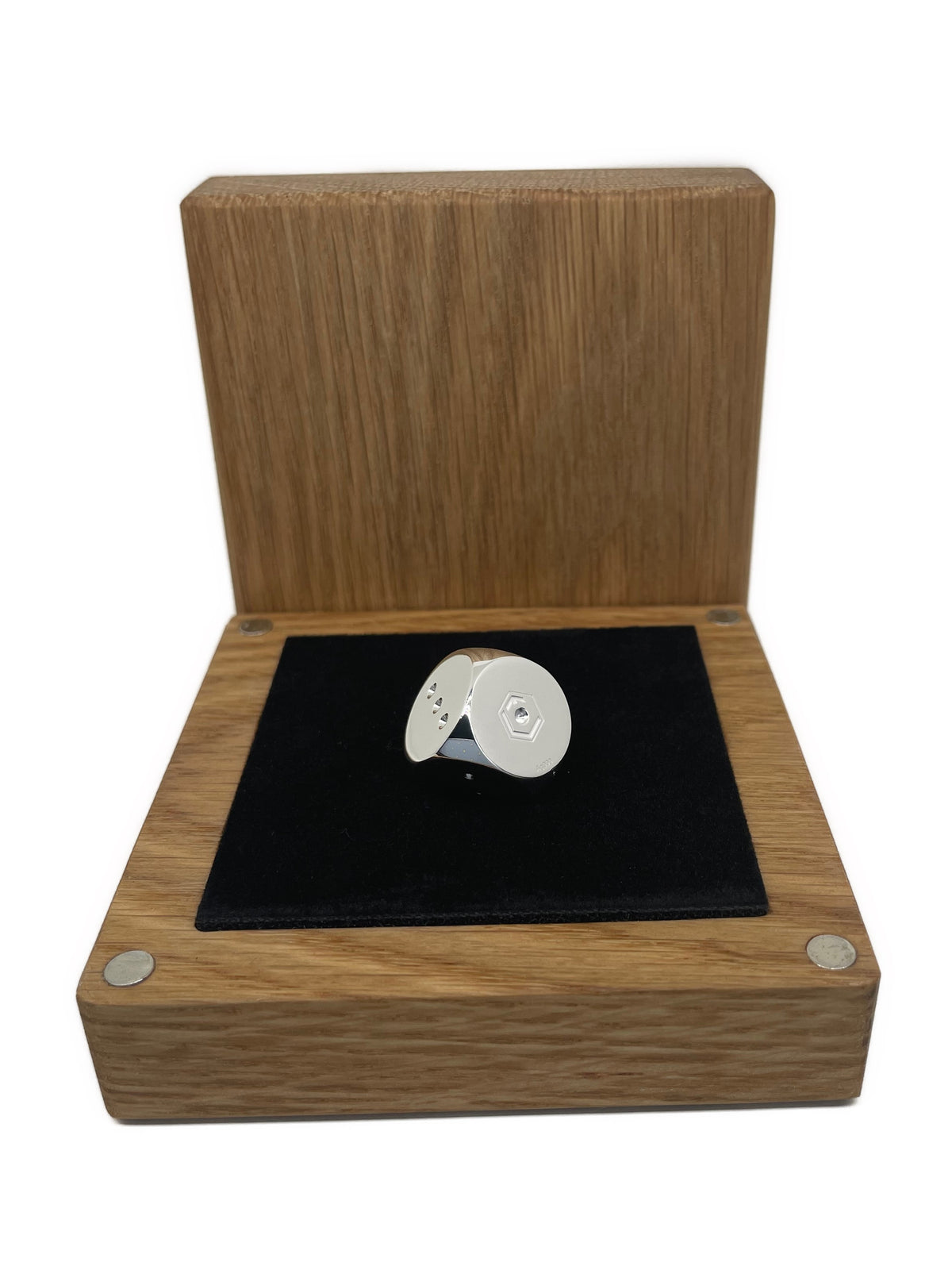 1 Unze Würfel aus 999 Feinsilber, massiv, 14 mm, 31,10 g, poliert