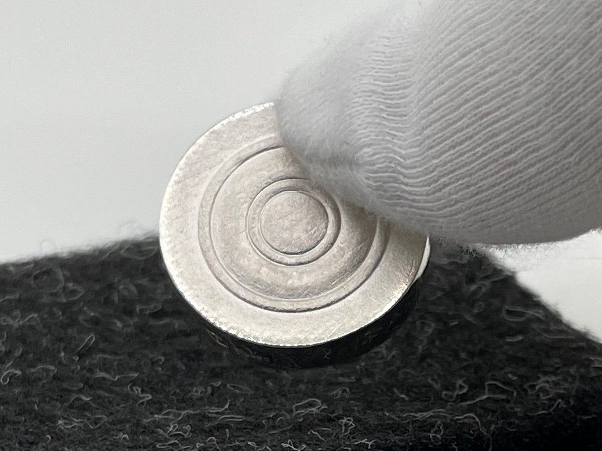 Mühle Brettspiel vollständig aus 925 Sterlingsilber, 9 Steine schwarz rhodiniert, Brett und Steine massiv, im hochwertigen Koffer