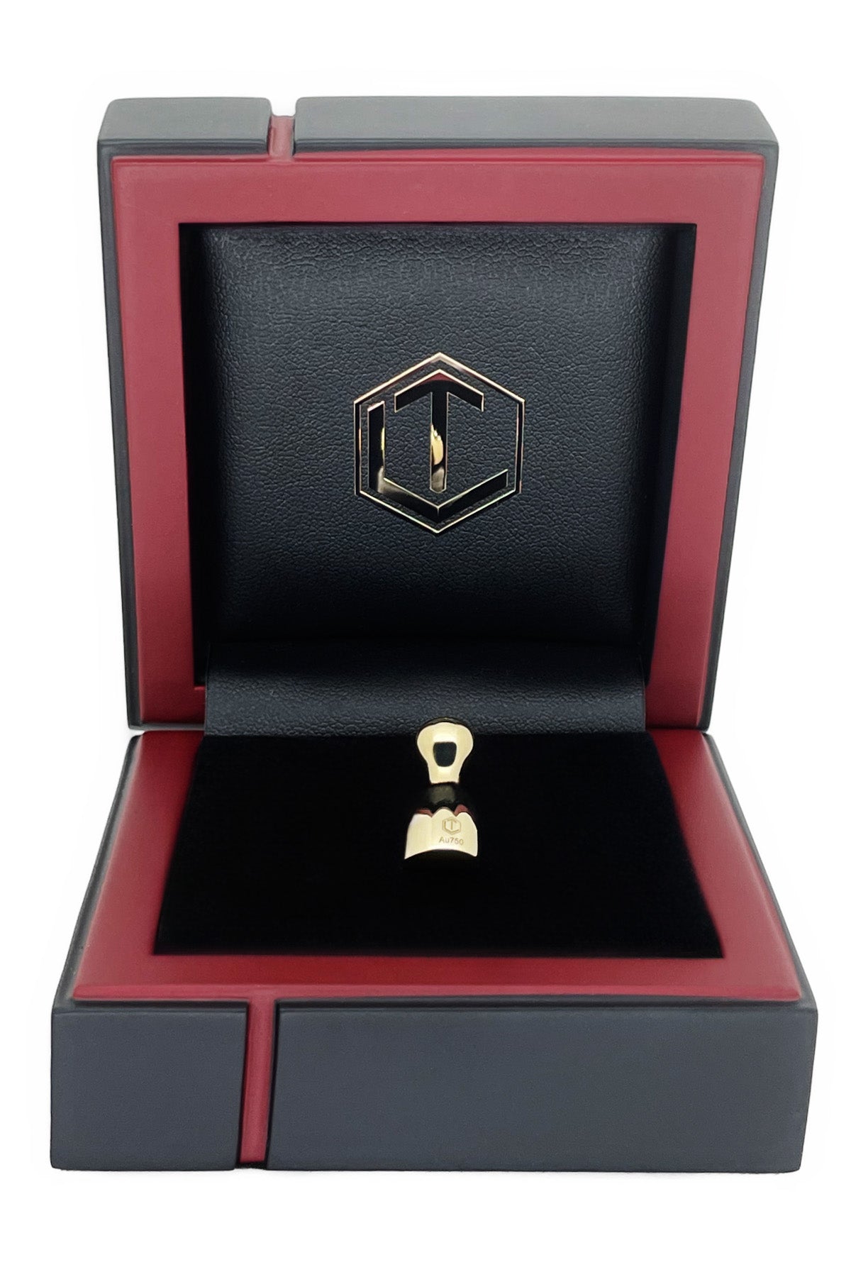 Klassische Spielfigur aus 18 Karat Gold, massiv, 19 mm hoch, 10 g, poliert