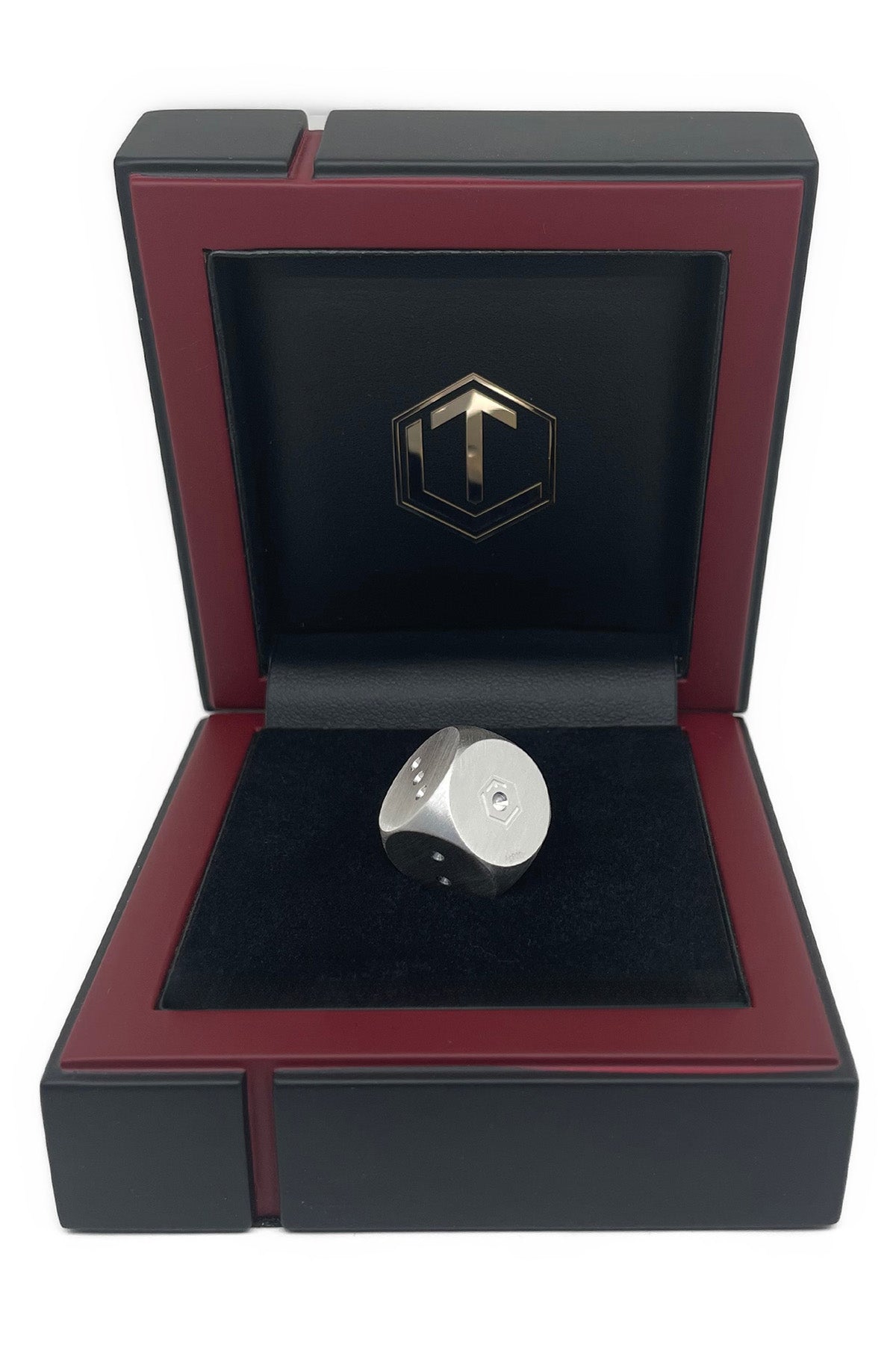 1 Unze Würfel aus 999 Feinsilber, massiv, 14 mm, 31,10 g, mattiert