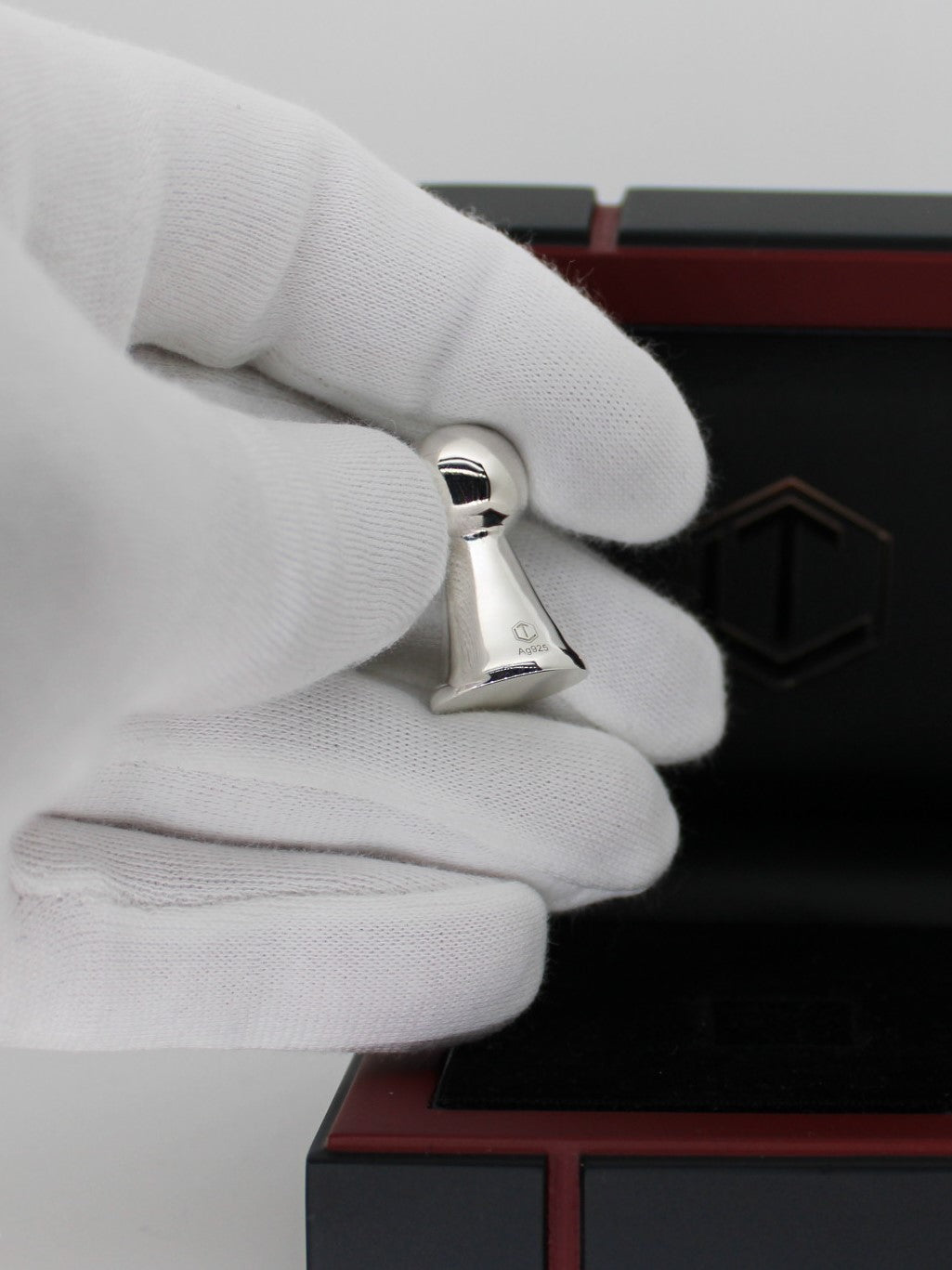 Toy pawn made of 925 sterling silver. solid. In terms of its characteristics size and texture the play pawn is unique on the market worldwide